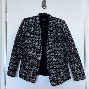 Black & White Blazer (Size 6)